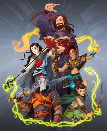 DnD group commission DnD group commission