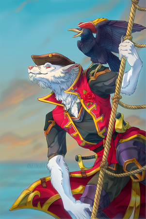 Fanart commission with animals